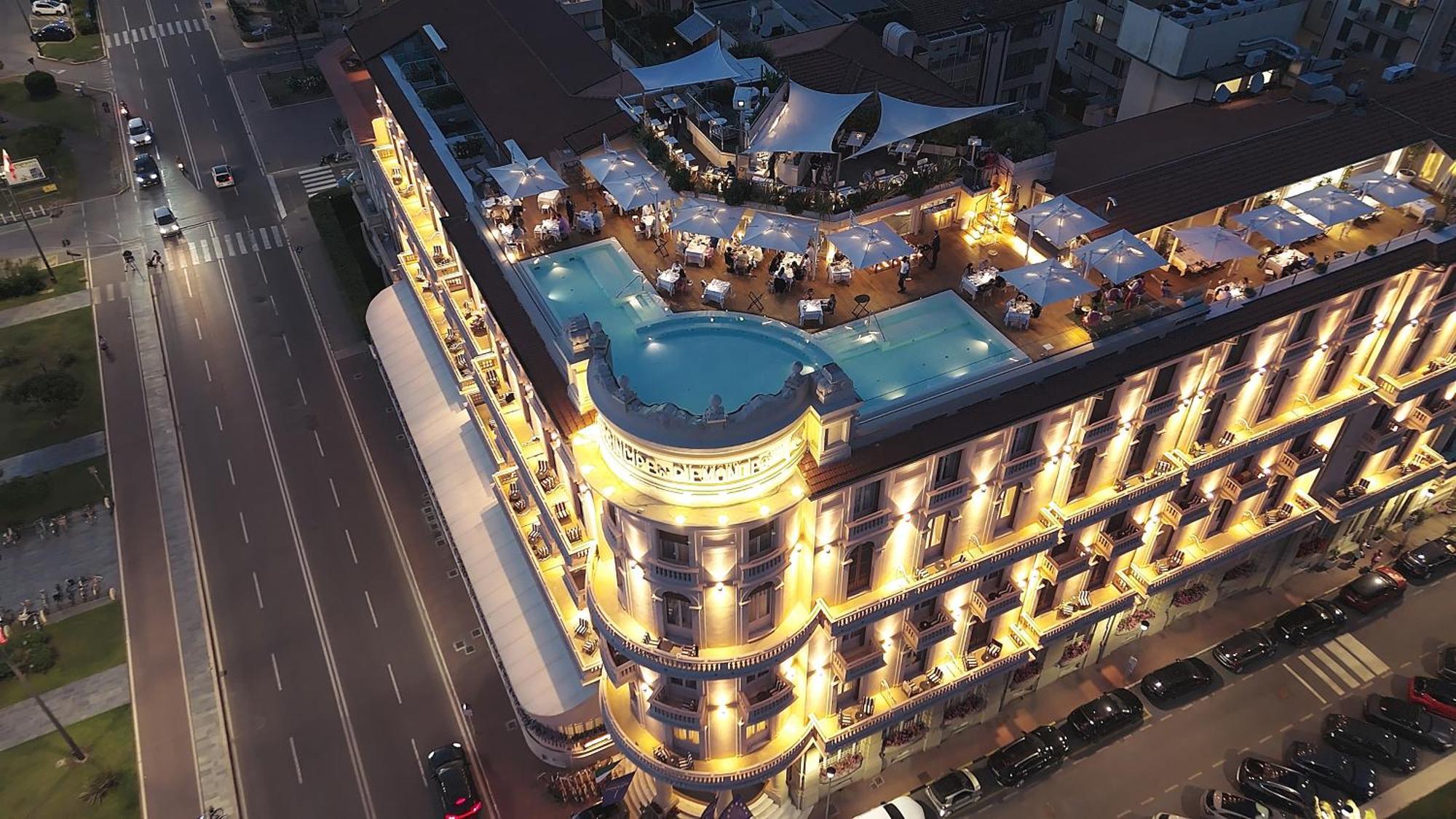 Grand Hotel Principe Di Piemonte Viareggio Esterno foto